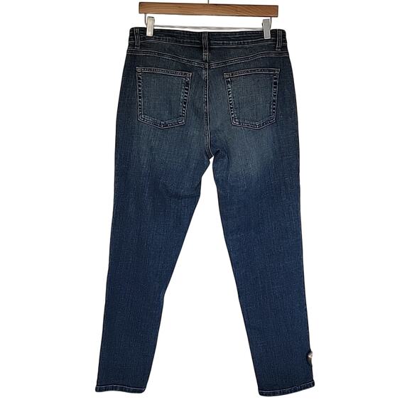 Eileen Fisher Organic Cotton Straight Leg Jeans, 8 - Picture 2 of 6